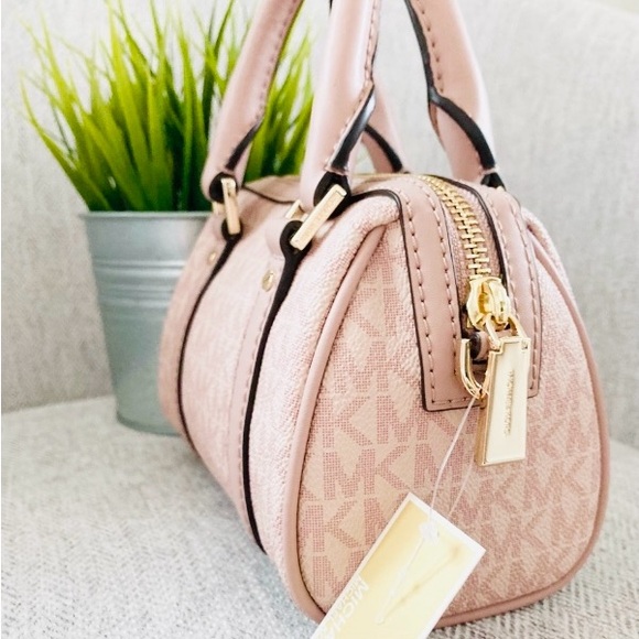 Michael Kors Bedford Legacy Extra-Small Logo Duffle Crossbody Bag - Picture 8 of 15